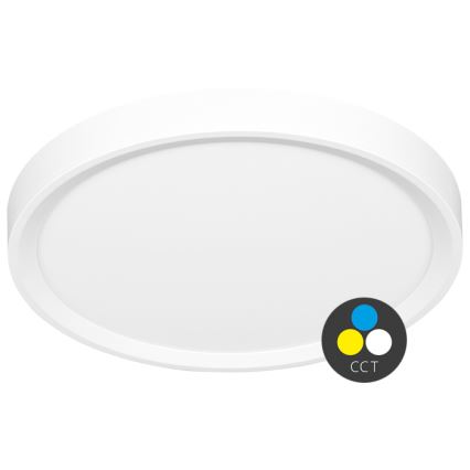 Plafón LED SALY LED/50W/230V 3000/4000/6000K diá. 60 cm IP40 blanco
