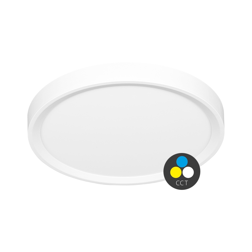 Plafón LED SALY LED/50W/230V 3000/4000/6000K diá. 60 cm IP40 blanco