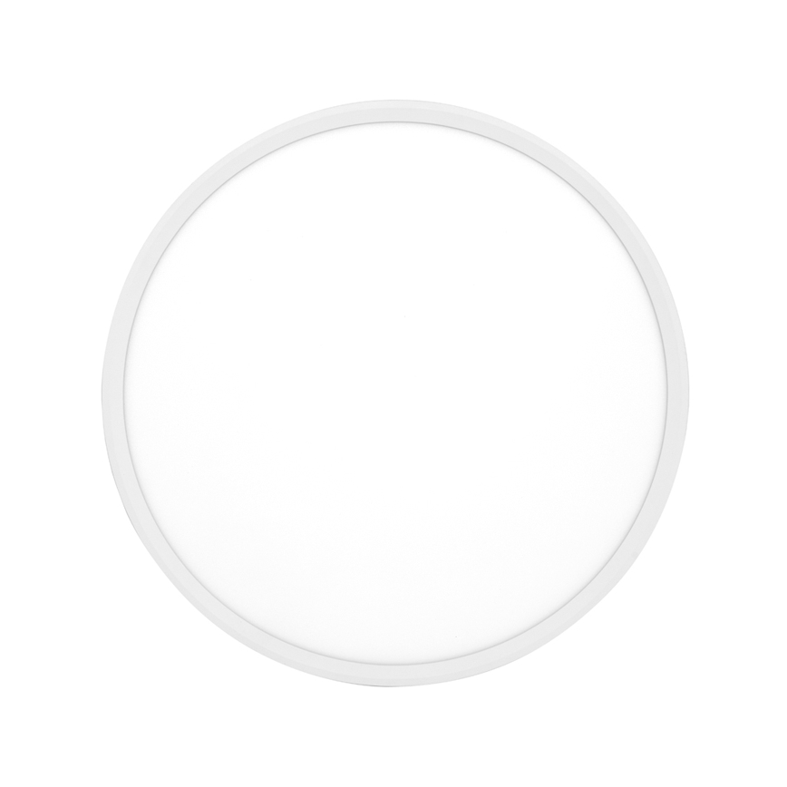 Plafón LED SALY LED/50W/230V 3000/4000/6000K diá. 60 cm IP40 blanco