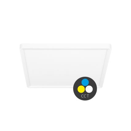 Plafón LED TERY LED/24W/230V 3000/4000/6000K 30x30 cm IP40 blanco