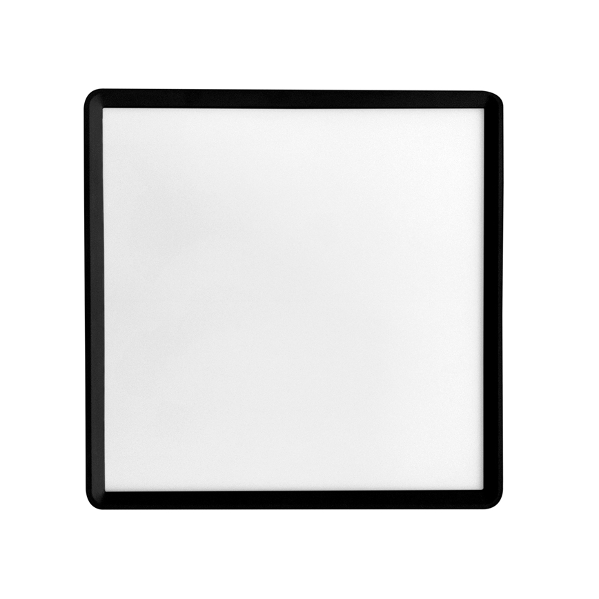 Plafón LED TERY LED/40W/230V 3000/4000/6000K 50x50 cm IP40 negro