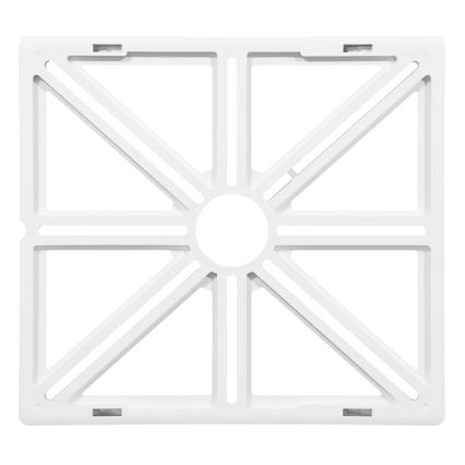 Plafón LED TERY LED/40W/230V 3000/4000/6000K 50x50 cm IP40 negro
