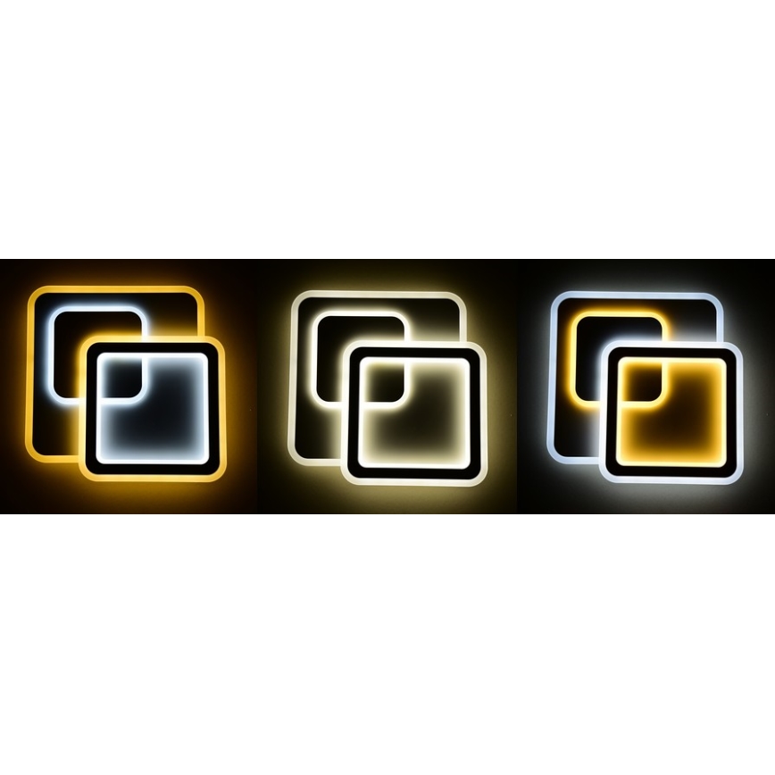 Plafón LED regulable REST LED/80W/230V 2700-6500K + mando a distancia