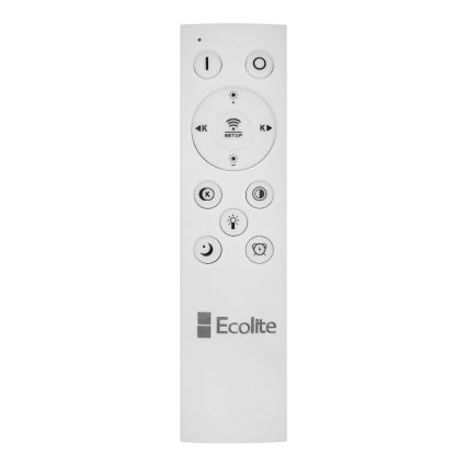 Plafón LED regulable ECHO LED/90W/230V 2700-6500K + mando a distancia