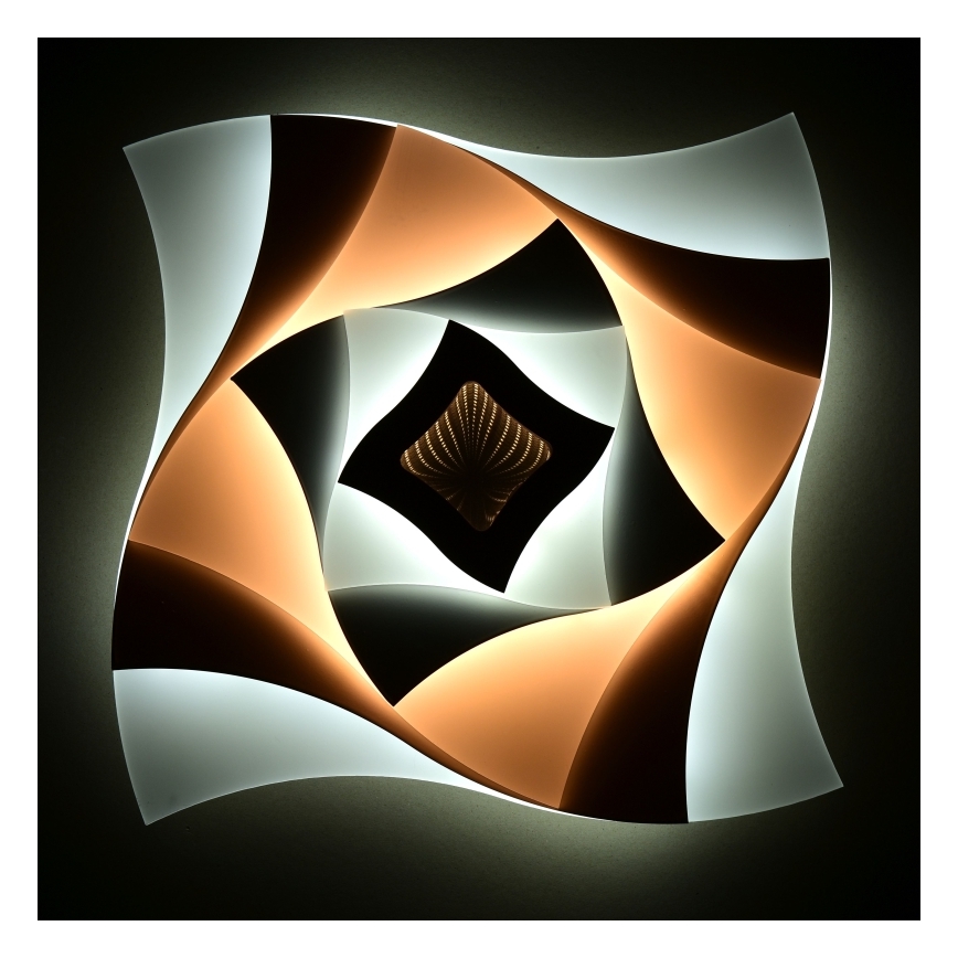 Plafón LED regulable INDI LED/70W/230V 2700-6500K multicolor + mando a distancia
