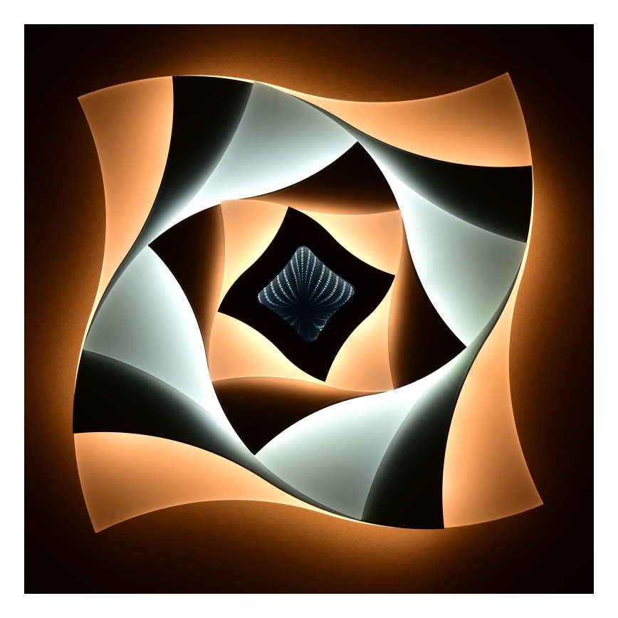 Plafón LED regulable INDI LED/70W/230V 2700-6500K multicolor + mando a distancia