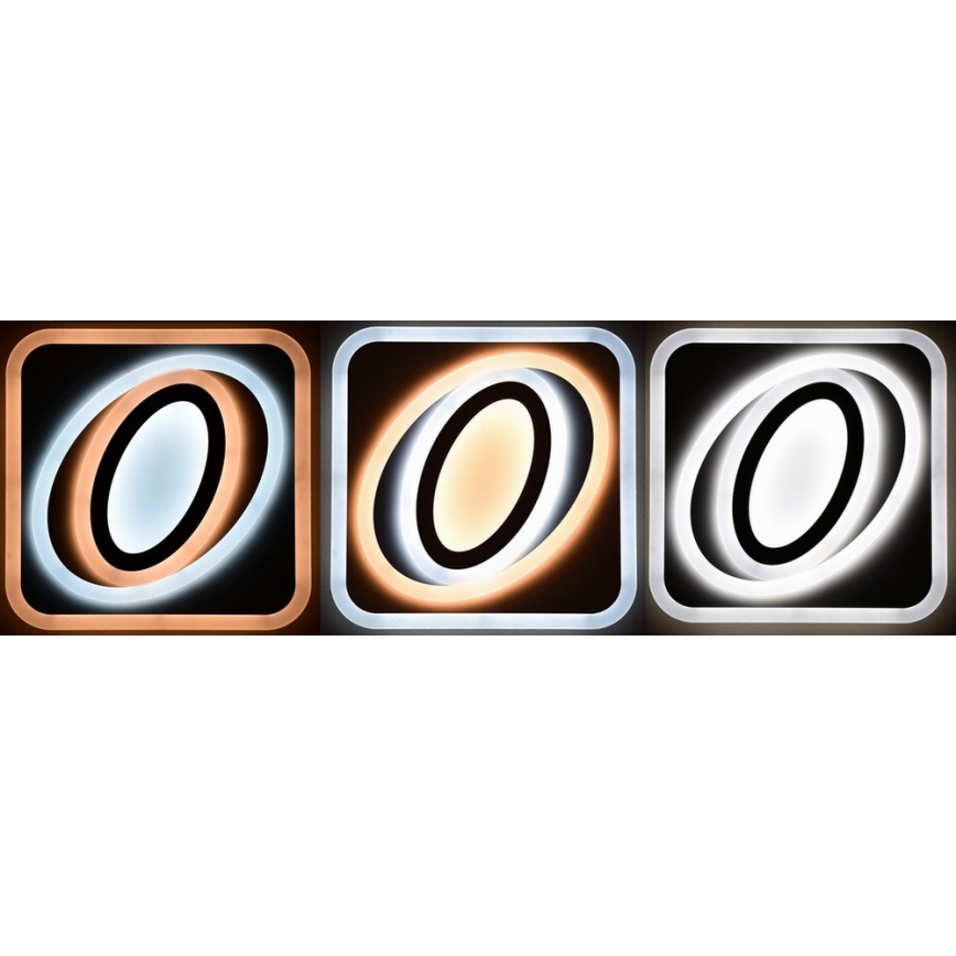 Plafón LED regulable GALAXY LED/70W/230V 2700-6500K + mando a distancia