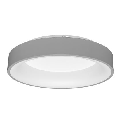 Plafón LED regulable NEST LED/40W/230V 3000-6500K gris + mando a distancia