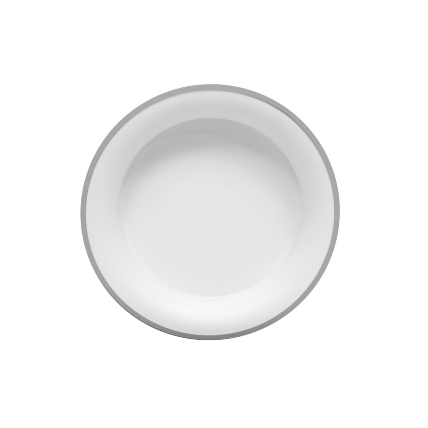Plafón LED regulable NEST LED/40W/230V 3000-6500K gris + mando a distancia