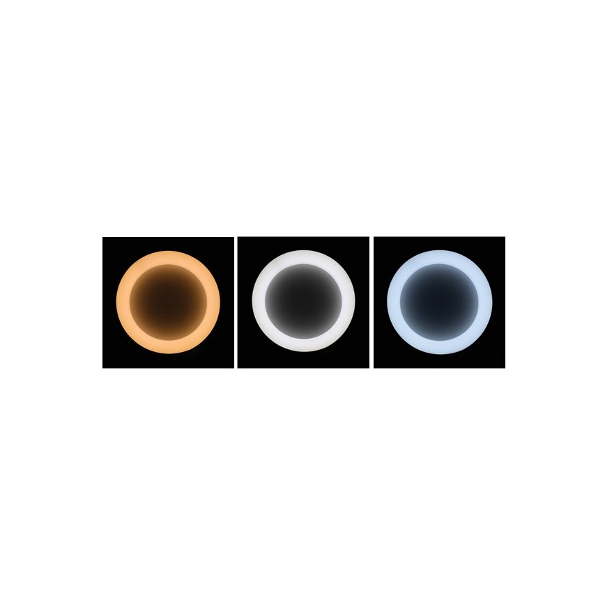 Plafón LED regulable NEST LED/40W/230V 3000-6500K gris + mando a distancia