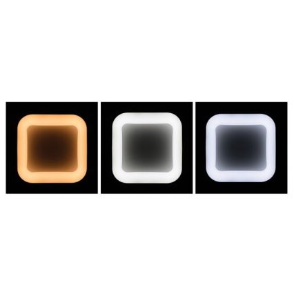 Plafón LED regulable NEST LED/40W/230V 3000-6500K gris