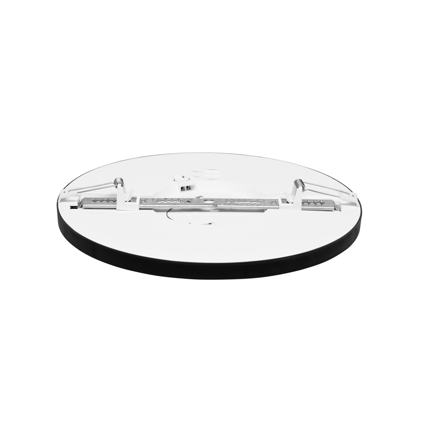 Panel LED regulable LEXA LED/12/18/24W/230V 3000/4000/6000K diá. 30 cm negro