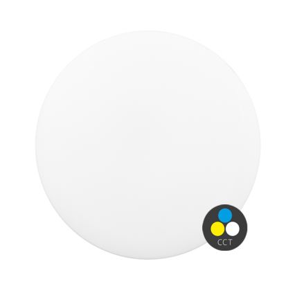 Plafón LED de baño DISK LED/12W/230V 3000/4000/6500K diá. 23 cm IP44 blanco