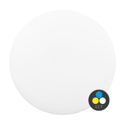 Plafón LED de baño DISK LED/18W/230V 3000/4000/6500K diá. 28 cm IP44 blanco