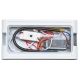 Aplique LED para exterior BRICK 2xLED/6W/230V 3000/4000/6500K IP65 blanco