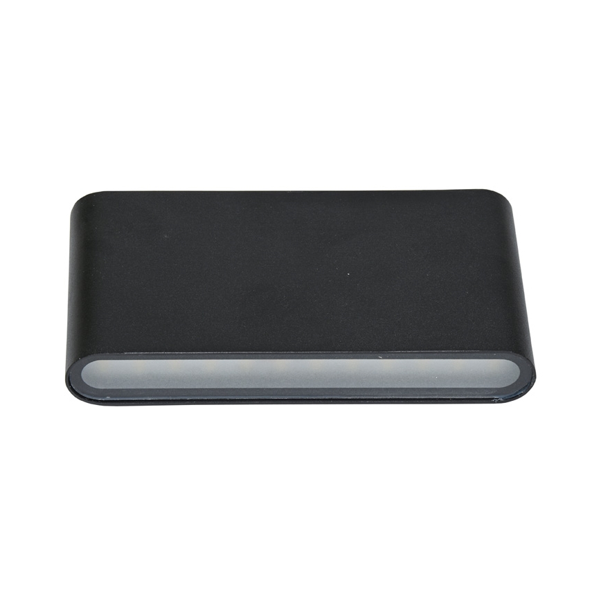 Aplique LED para exterior BRICK 2xLED/6W/230V 3000/4000/6500K IP65 negro
