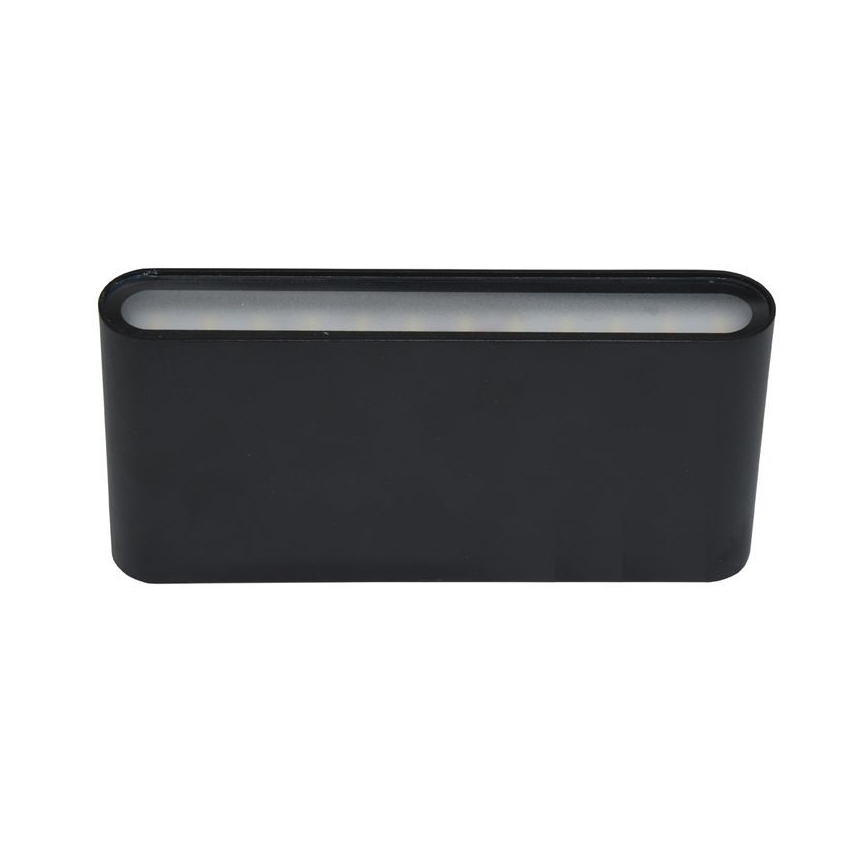 Aplique LED para exterior BRICK 2xLED/6W/230V 3000/4000/6500K IP65 negro