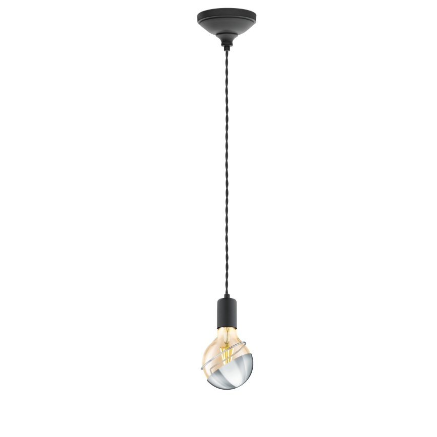 Eglo 11907 - Tapa esférica decorativa para bombilla G95 cromo brillante
