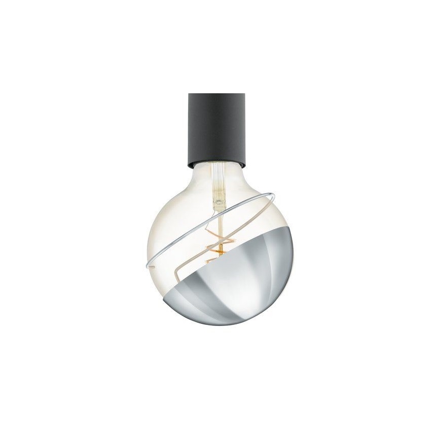 Eglo 11908 -  Tapa esférica decorativa para bombilla G125 cromo brillante