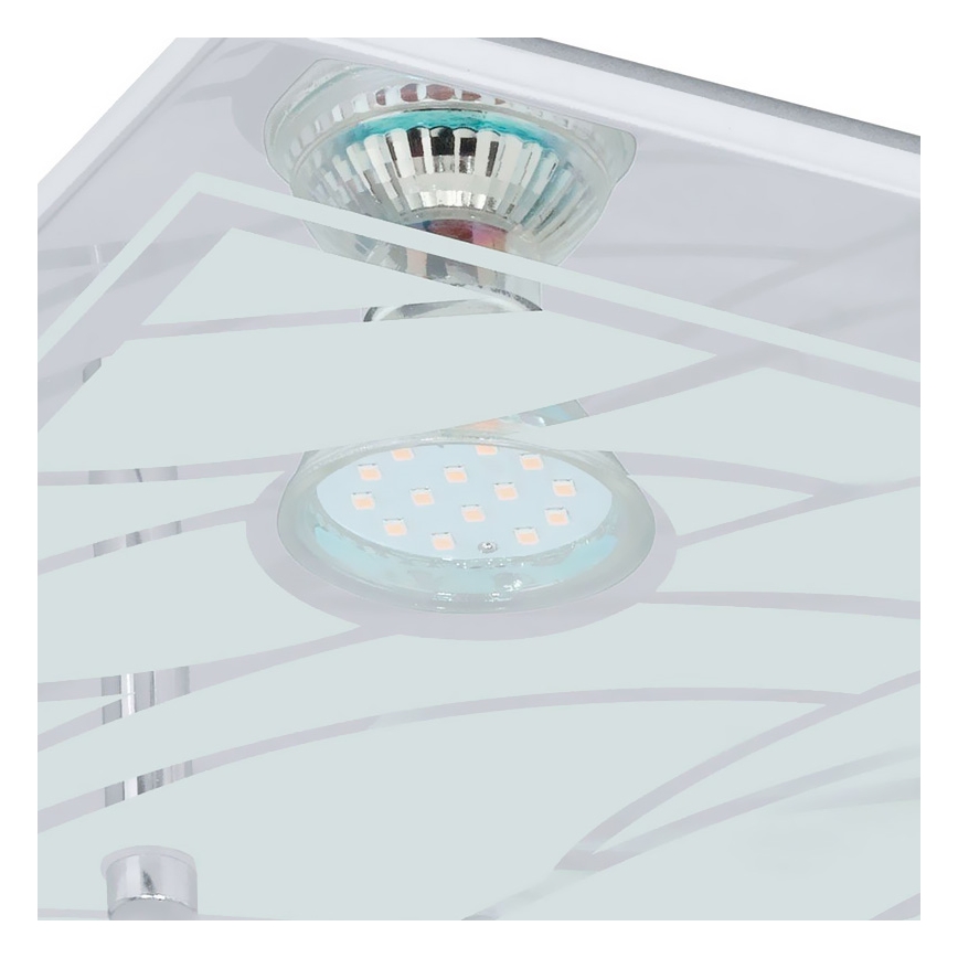 Eglo 13674 - Plafón LED FARELLA 4xGU10/3W/230V