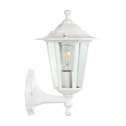Eglo - Aplique exterior 1xE27/60W blanco