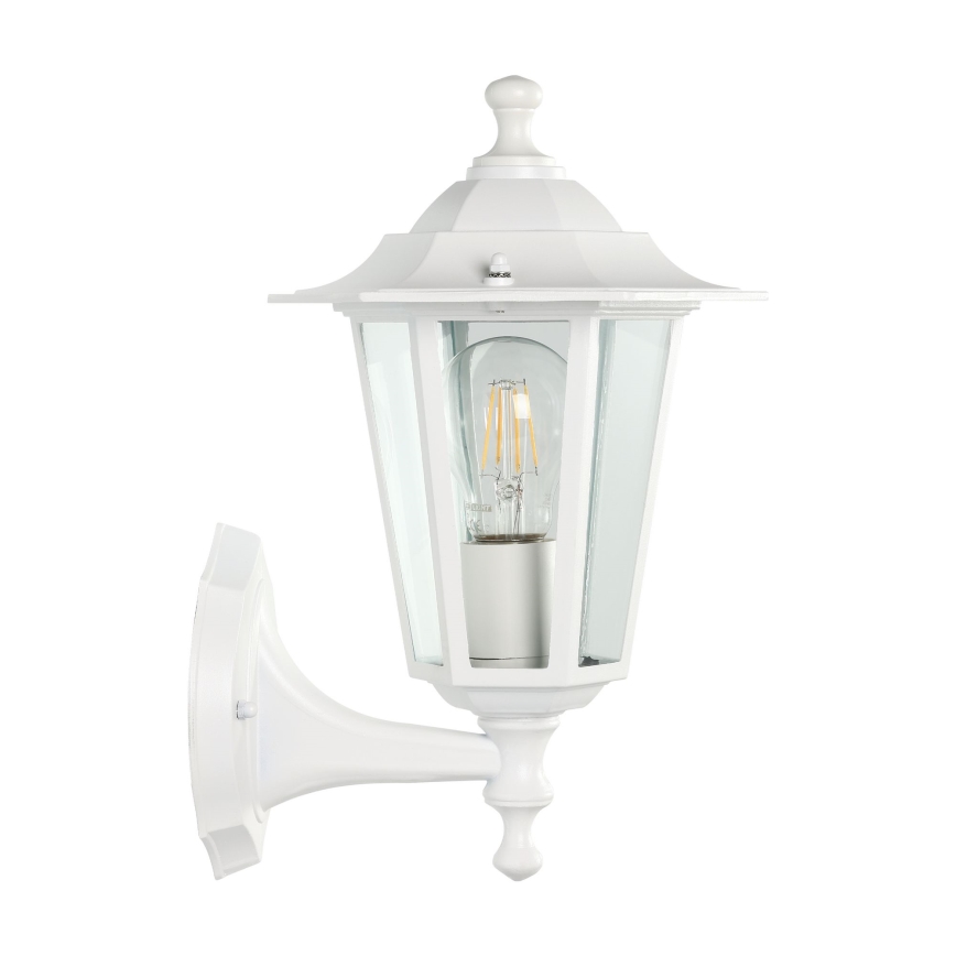 Eglo - Aplique exterior 1xE27/60W blanco