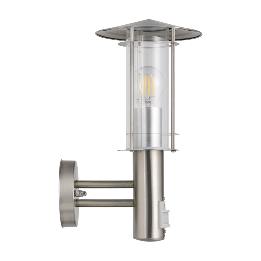Eglo - Aplique con sensor exterior 1xE27/60W/230V IP44