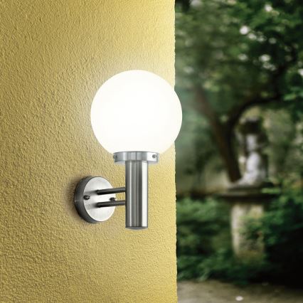 Eglo - Lámpara exterior E27/60W/230V IP44