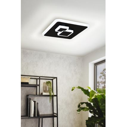 Eglo - Plafón LED LED/7,8W/230V negro