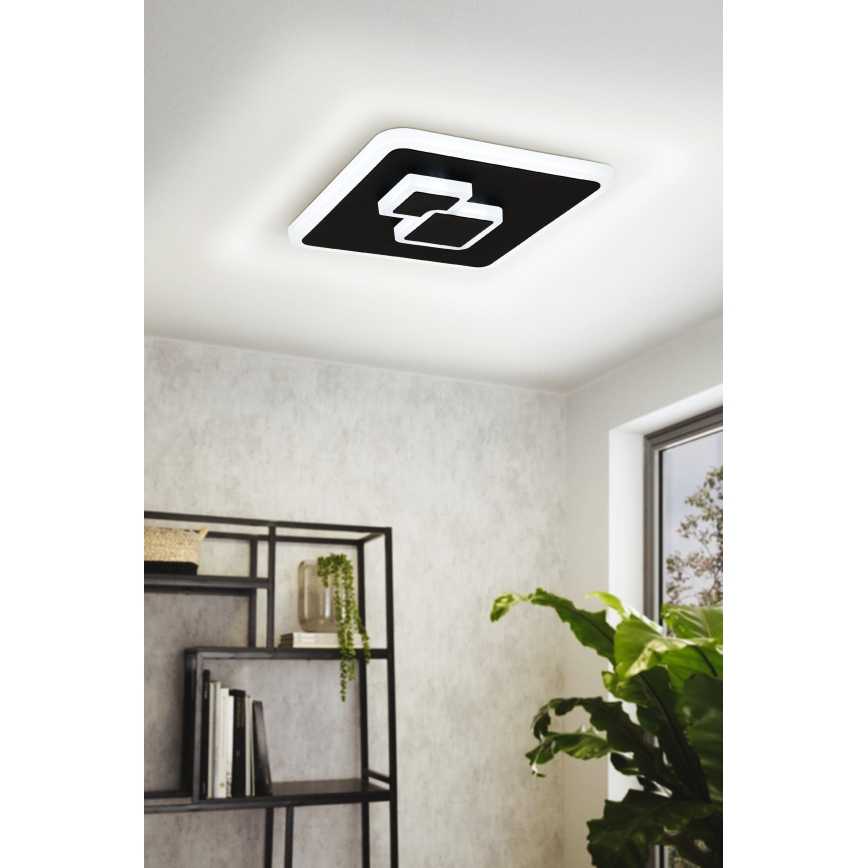 Eglo - Plafón LED LED/7,8W/230V negro