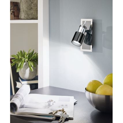 Eglo - Foco LED 1xGU10/5W/230V negro