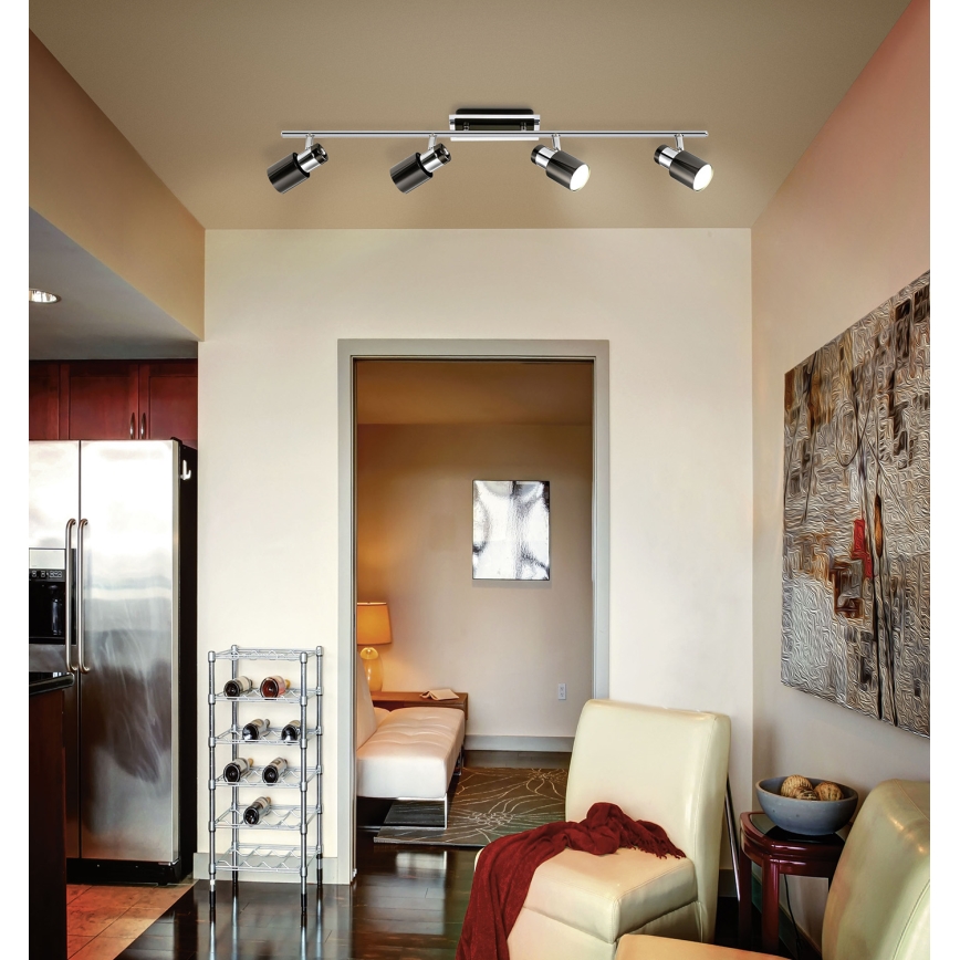 Eglo 30835 - Foco LED DAVIDA 1 4xGU10/5W/230V