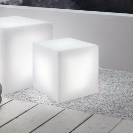 Eglo 31053 - Lámpara de exterior LED RGBW regulable 1xE27/9W/230V 30 cm IP65