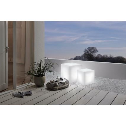 Eglo 31053 - Lámpara de exterior LED RGBW regulable 1xE27/9W/230V 30 cm IP65