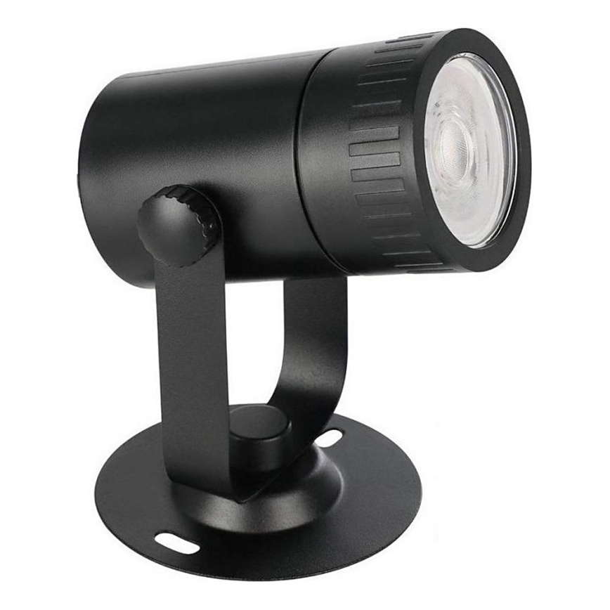 Eglo 31374 - Lámpara de exterior regulable LED RGBW NEMA-Z 1xGU10/5W/230V 2700-6500K IP65 negro