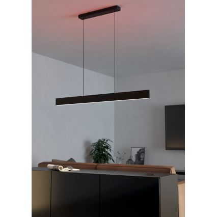 Eglo 31433 - LED RGBW Lámpara colgante regulable ANDREAS-Z LED/38W/230V 2700-6500K negro