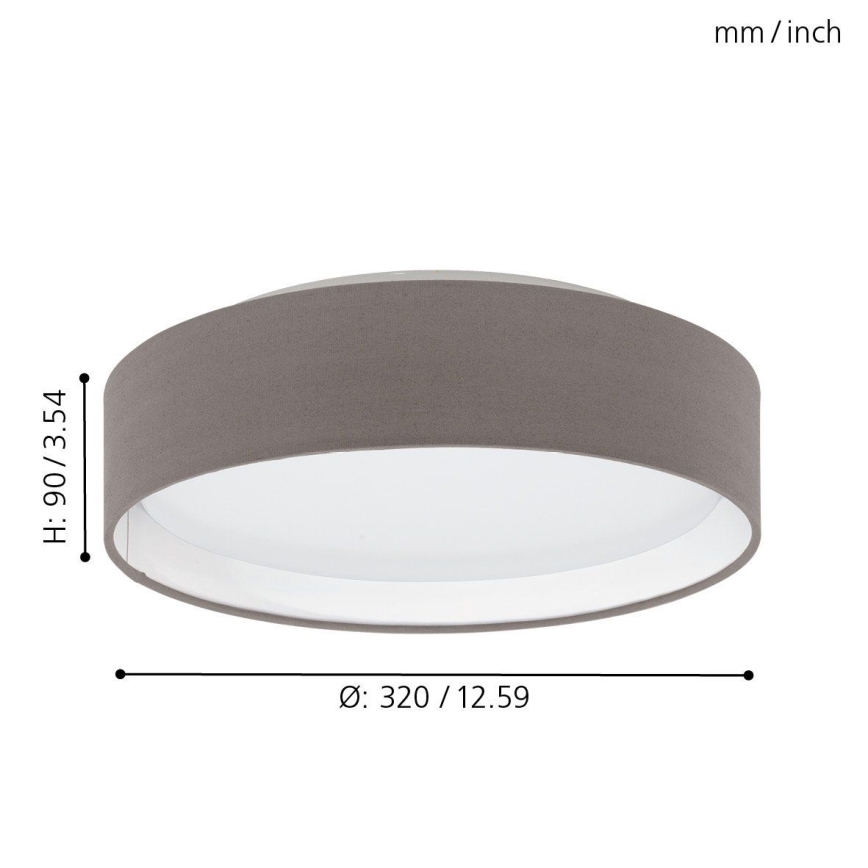 Eglo - Plafón LED LED/11W/230V