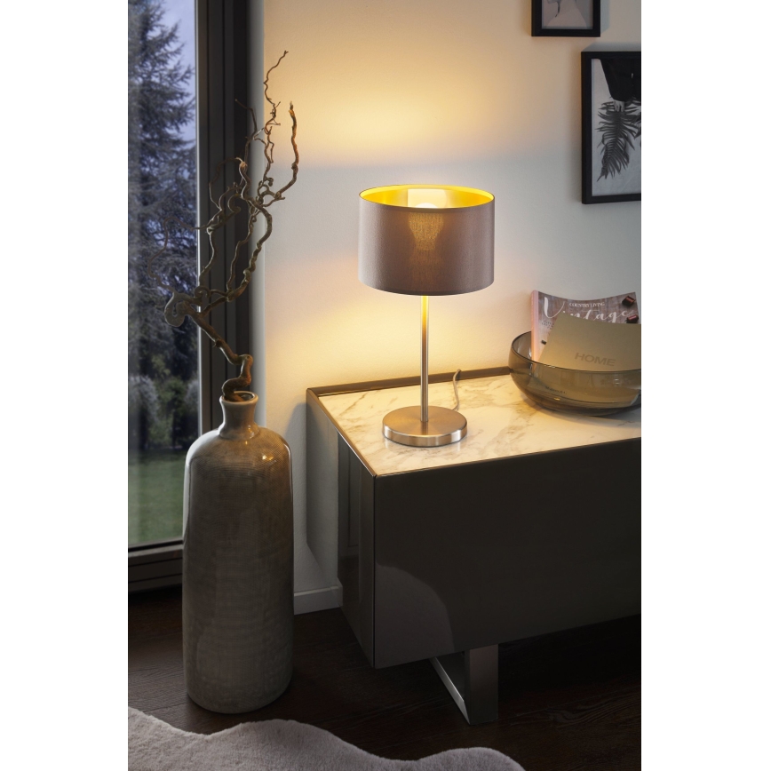 Eglo - Lámpara de mesa 1xE27/60W/230V