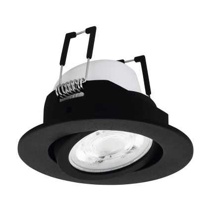 Eglo 31695 - LED RGBW Lámpara empotrable regulable SALICETO-Z LED/4,7W/230V 2700-6500K negro