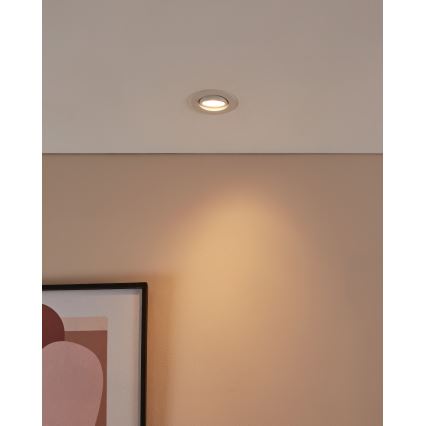 Eglo 31696 - LED RGBW Lámpara empotrable regulable SALICETO-Z LED/4,7W/230V 2700-6500K blanco