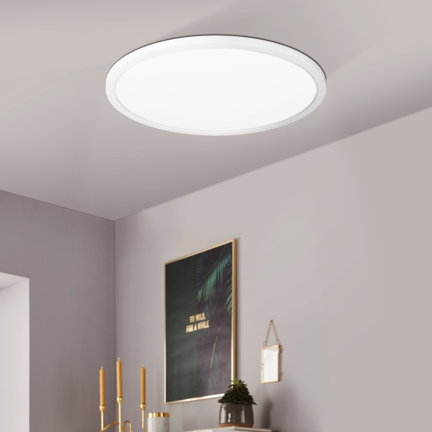 Eglo 31699 - Plafón LED RGBW regulable ROVITO-Z LED/16,5W/230V 2700-6500K blanco