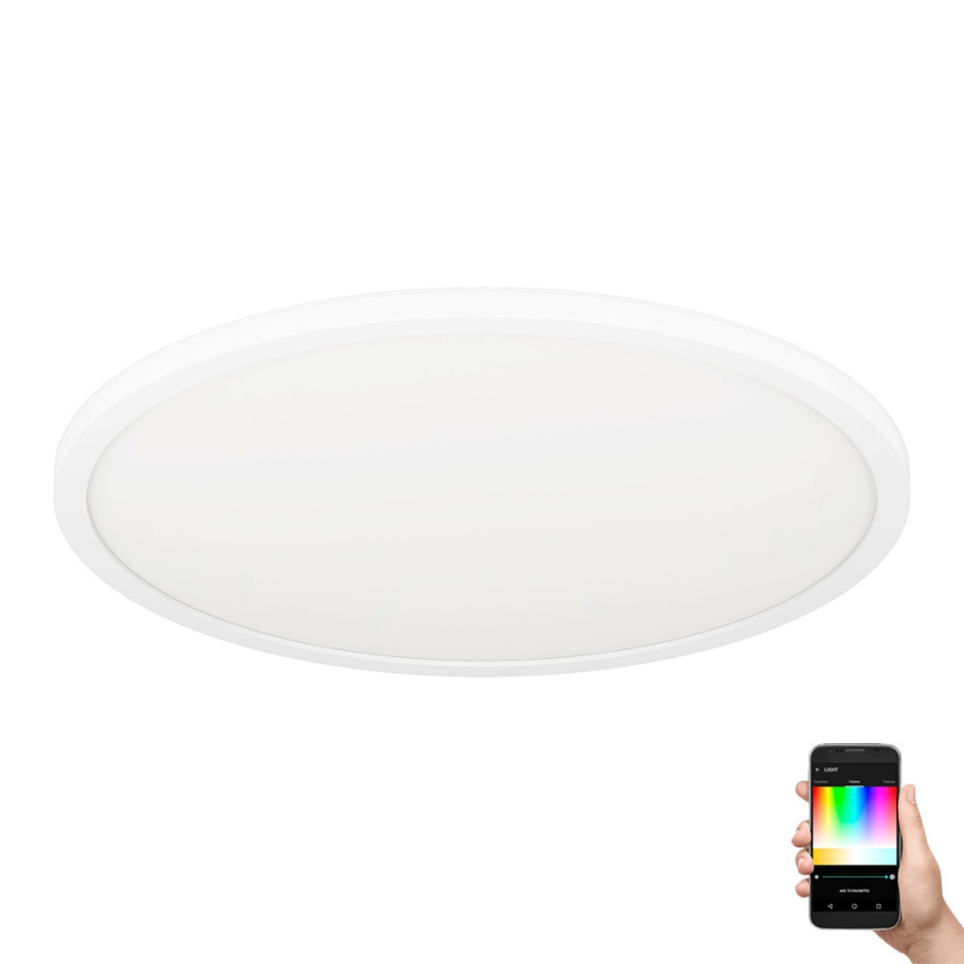Eglo 31699 - Plafón LED RGBW regulable ROVITO-Z LED/16,5W/230V 2700-6500K blanco