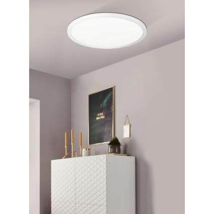 Eglo 31699 - Plafón LED RGBW regulable ROVITO-Z LED/16,5W/230V 2700-6500K blanco