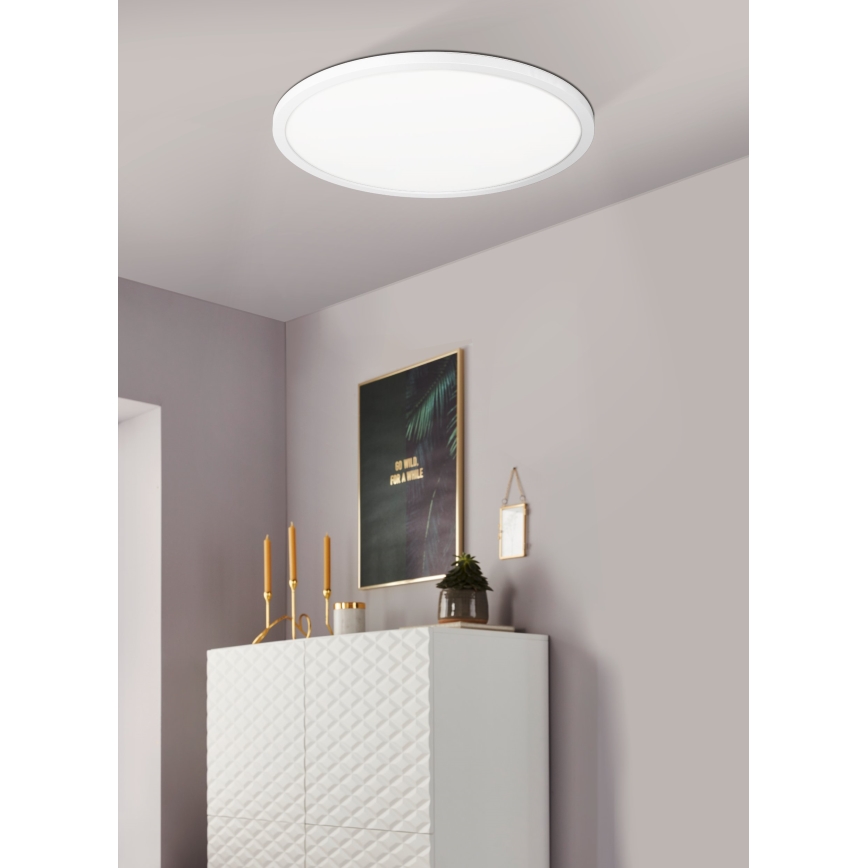 Eglo 31699 - Plafón LED RGBW regulable ROVITO-Z LED/16,5W/230V 2700-6500K blanco