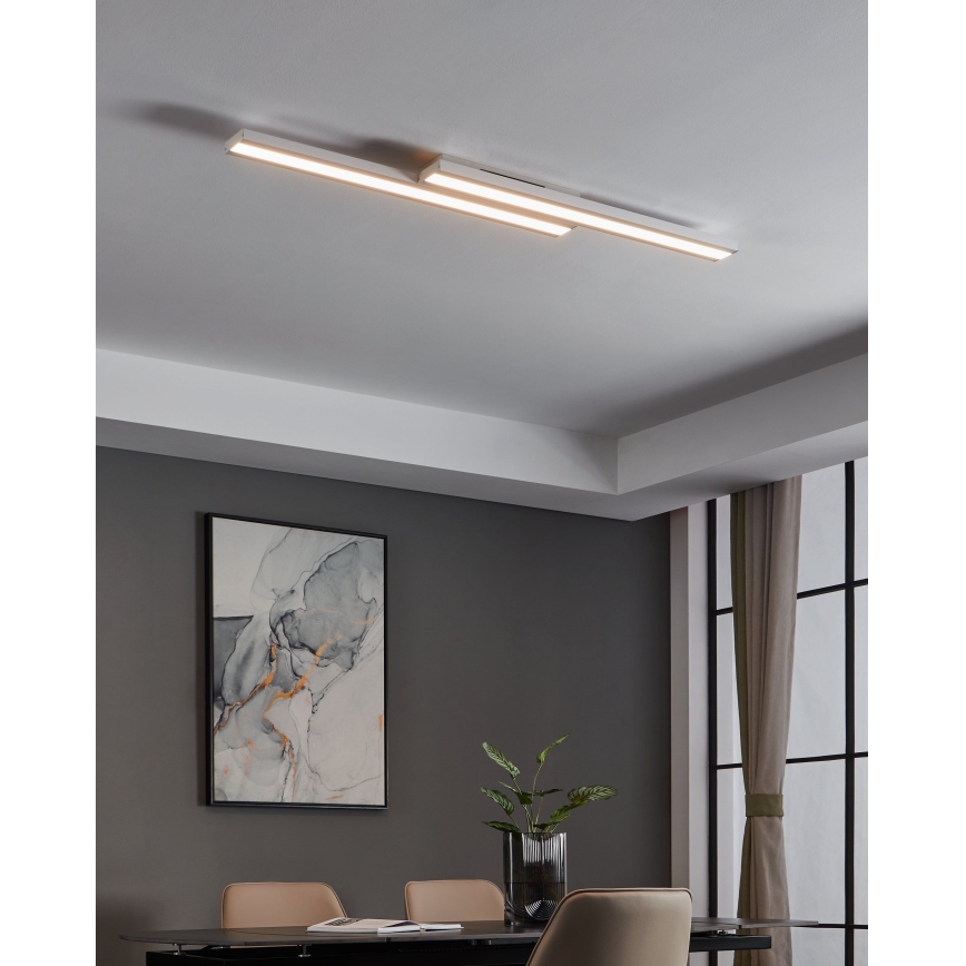 Eglo 31713 - Plafón LED RGBW regulable SALITERAS-Z LED/20,4W/230V 2700-6500K blanco