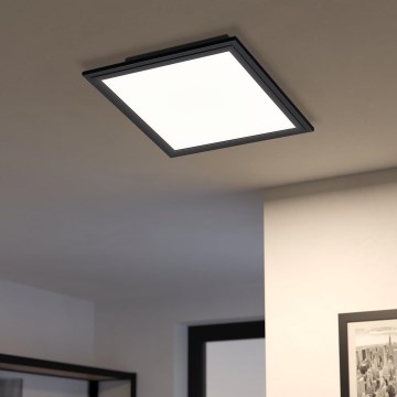 Eglo 31723 - Plafón LED regulable SALOBRENA-Z LED/15,3W/230V 2700-6500K negro