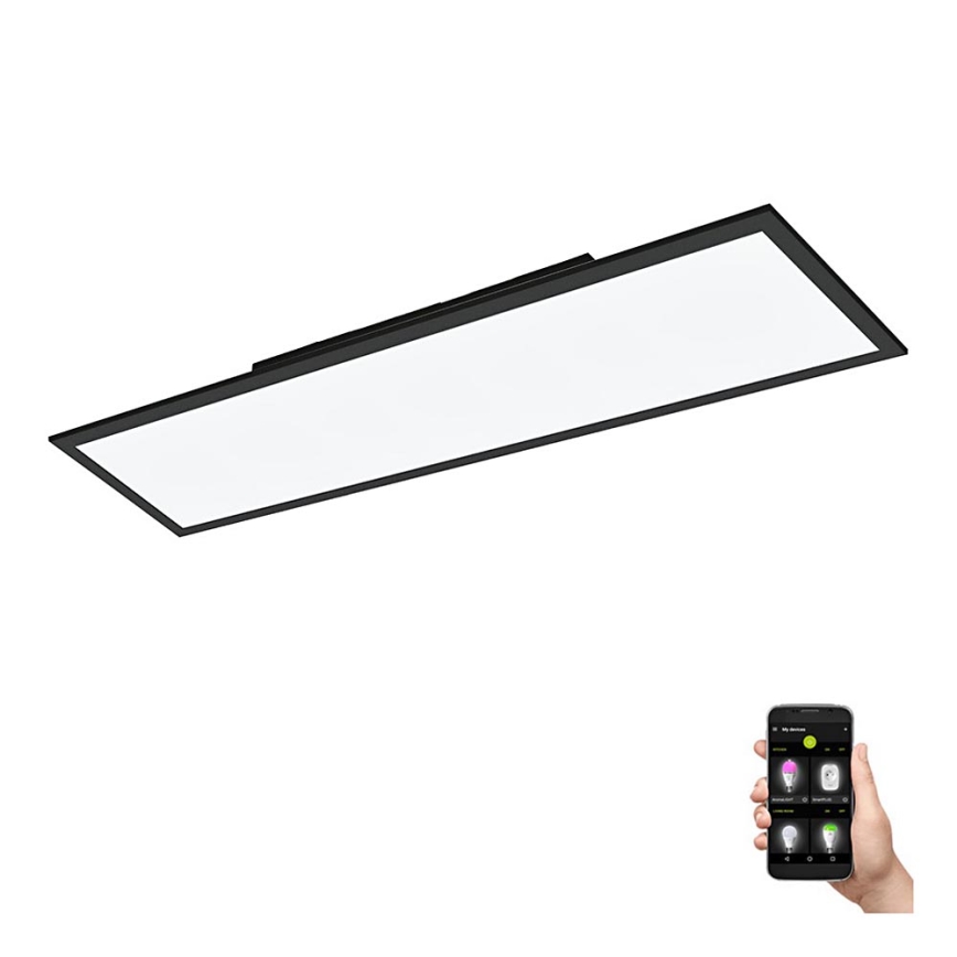 Eglo 31726 - Plafón LED regulable SALOBRENA-Z LED/33,5W/230V 2700-6500K negro
