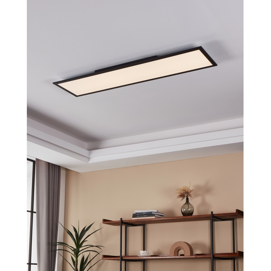 Eglo 31726 - Plafón LED regulable SALOBRENA-Z LED/33,5W/230V 2700-6500K negro