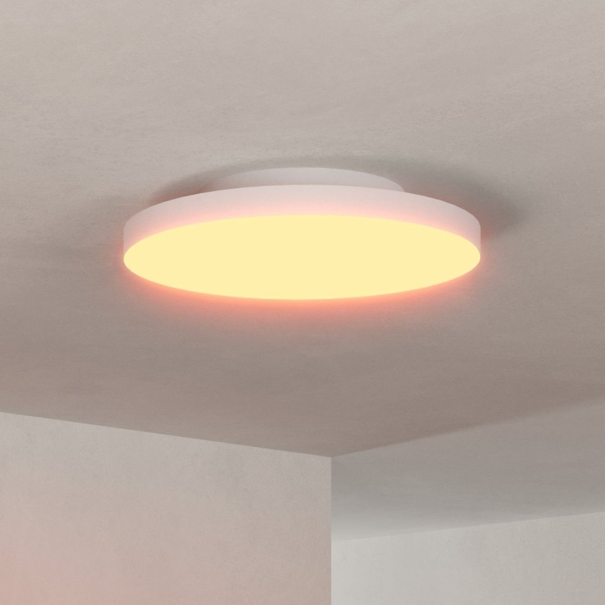 Eglo 31728 - Plafón LED RGBW regulable TURCONA-Z LED/22,4W/230V 2700-6500K blanco