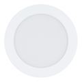 Eglo 31742 - Lámpara empotrable de baño LED regulable FUEVA-Z LED/10,5W/230V 2700-6500K IP44 blanco